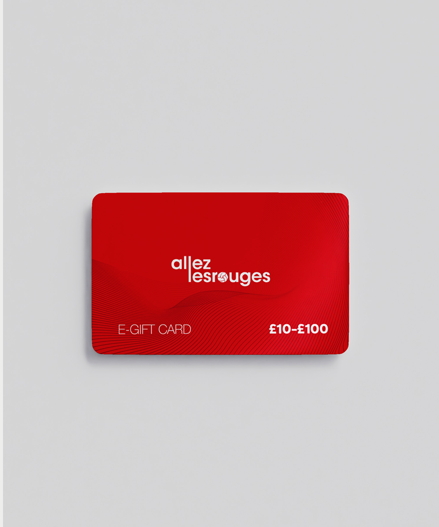 Allez Les Rouges Gift Card