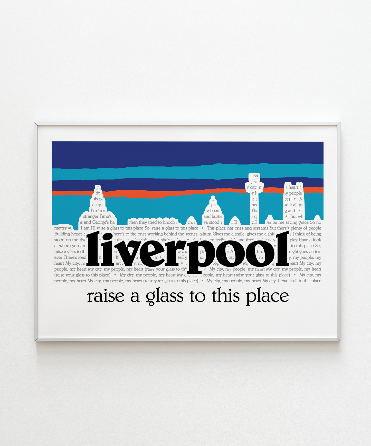 Raise A Glass To This Place Print