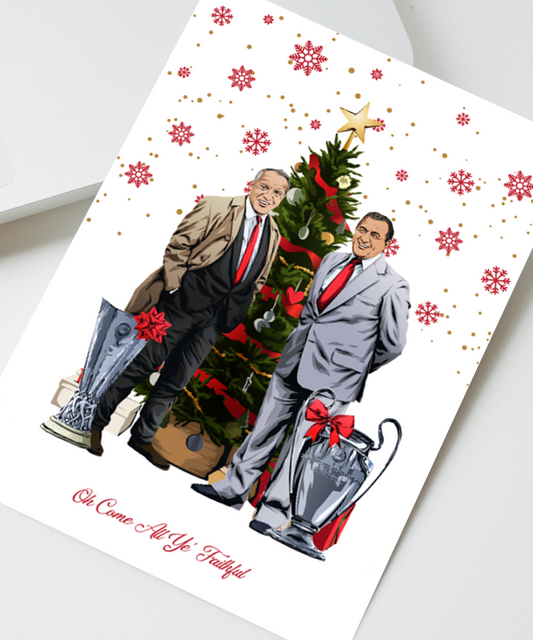 Oh Come All Ye' Faithful Christmas Card